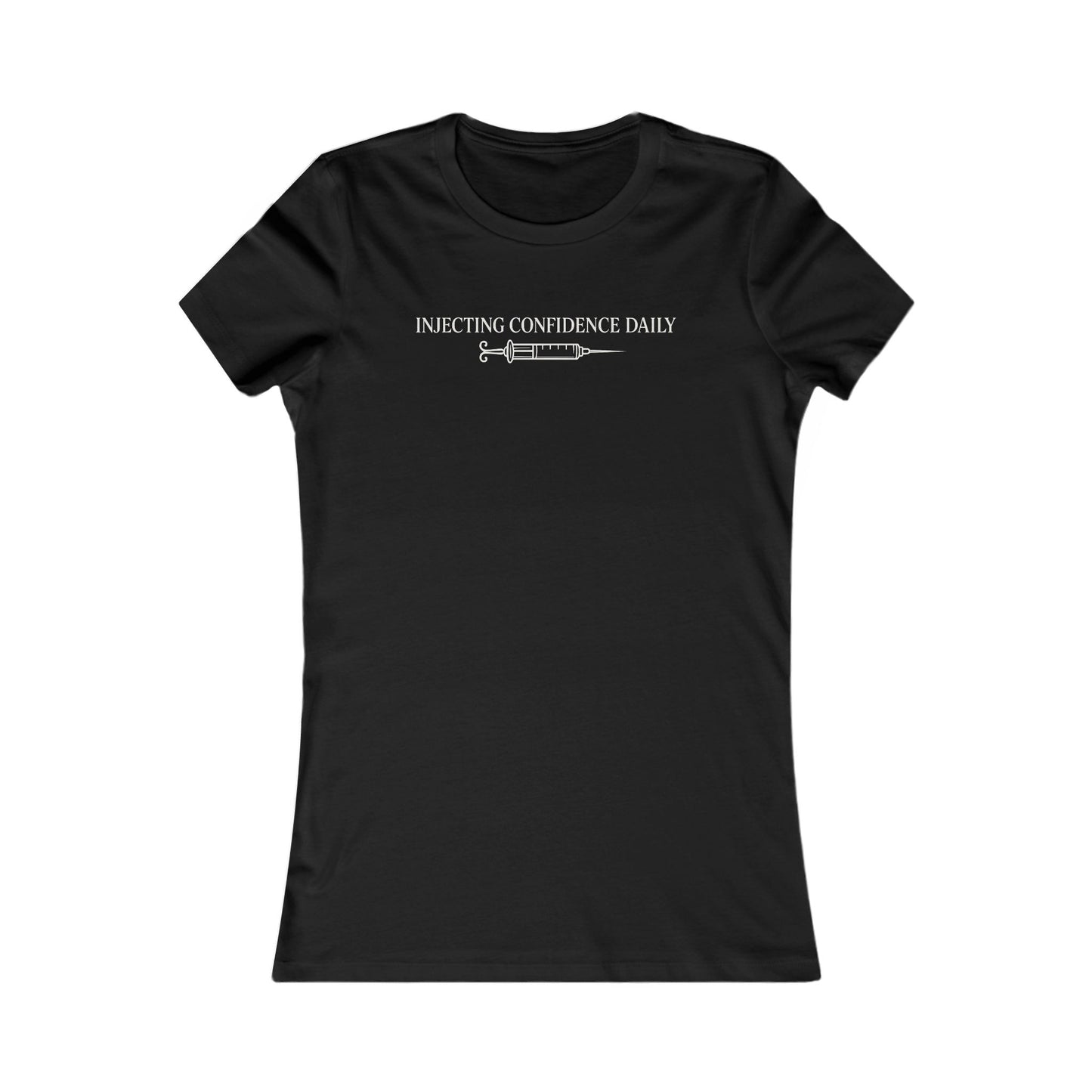 Injecting Confidence Women's Tee | Motivational Shirt, Casual Wear, Self-Love Apparel, Everyday Style