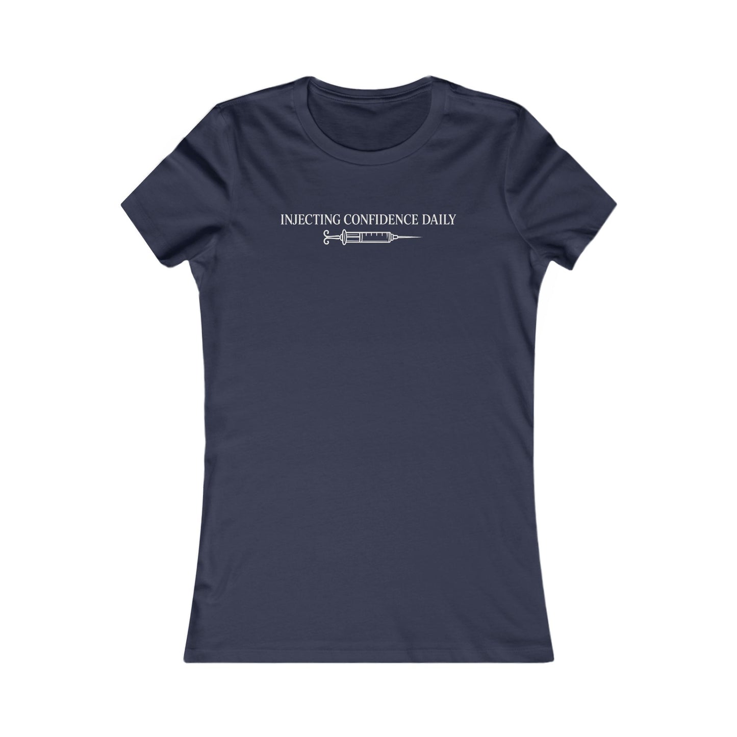 Injecting Confidence Women's Tee | Motivational Shirt, Casual Wear, Self-Love Apparel, Everyday Style